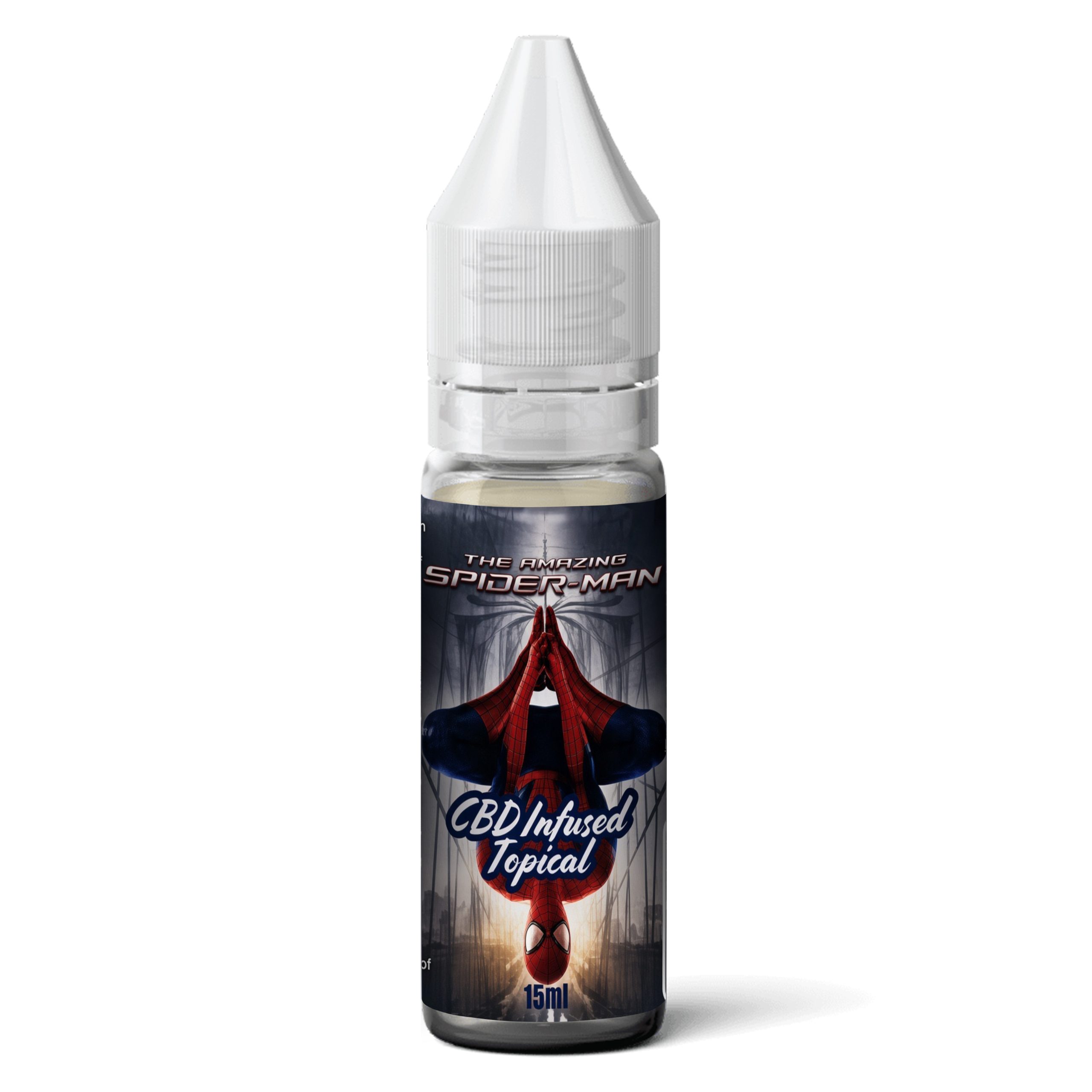 THE-AMAZING-SPIDER-MEN-CBD-JUICE-01-1-scaled-1.jpg Spider Men CBD 15ml - Image 1
