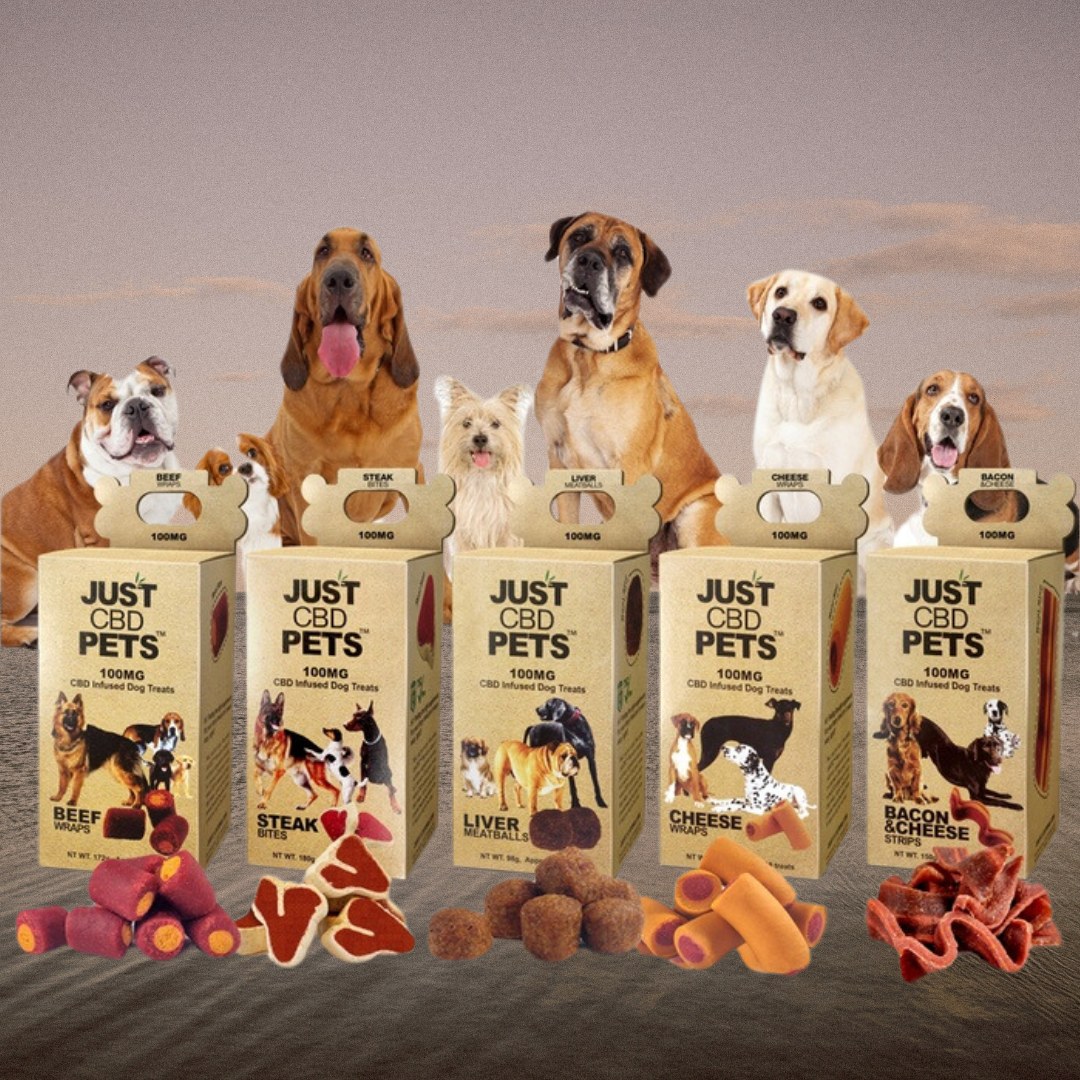 UC-PET-JCBD-DOG100 Just CBD Dog Treats 100mg - Image 1